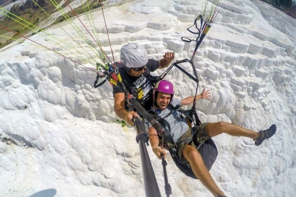 Denizli Pamukkale Yamaç Paraşütü