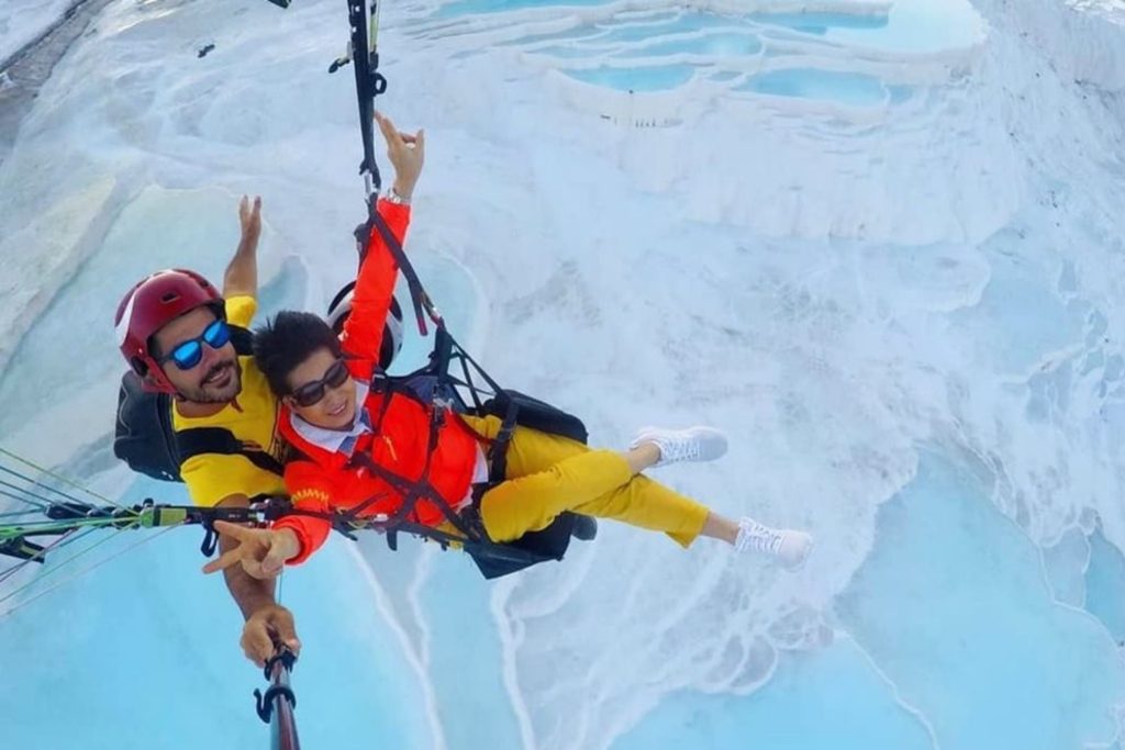 Denizli Pamukkale Yamaç Paraşütü