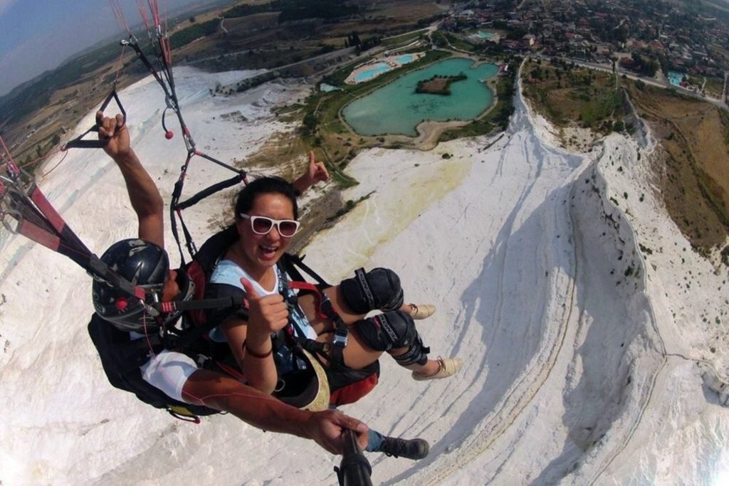 Denizli Pamukkale Yamaç Paraşütü