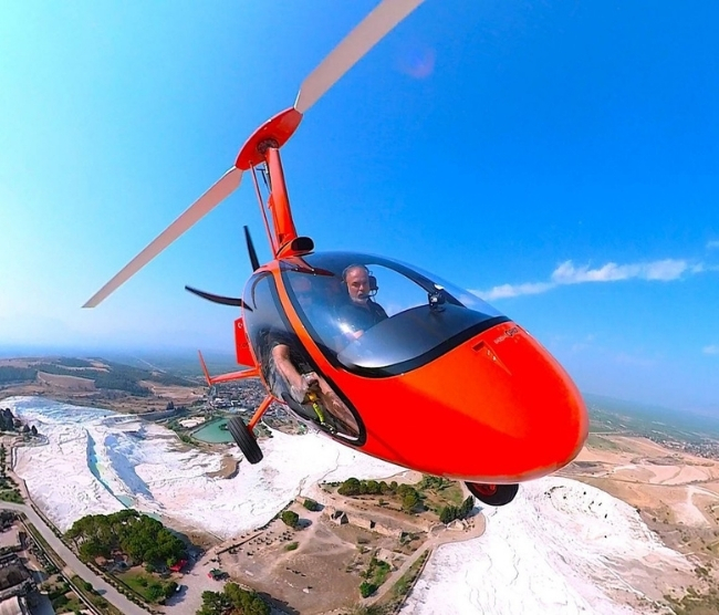 pamukkale gyrocopter turu